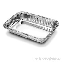 Wilton Armetale Flutes and Pearls Rectangular Baking Dish  9-Inch-by-13-Inch - B01IVNQH9U